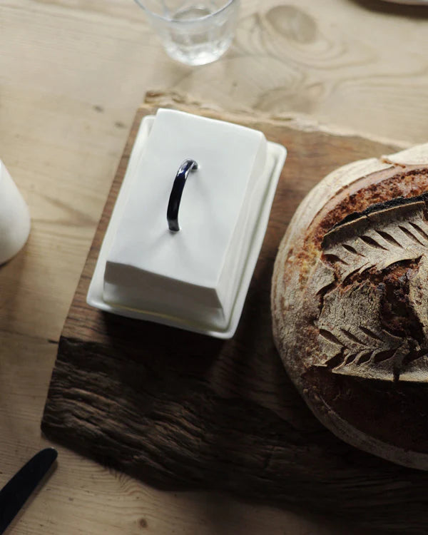 Feldspar Cobalt Butter Dish