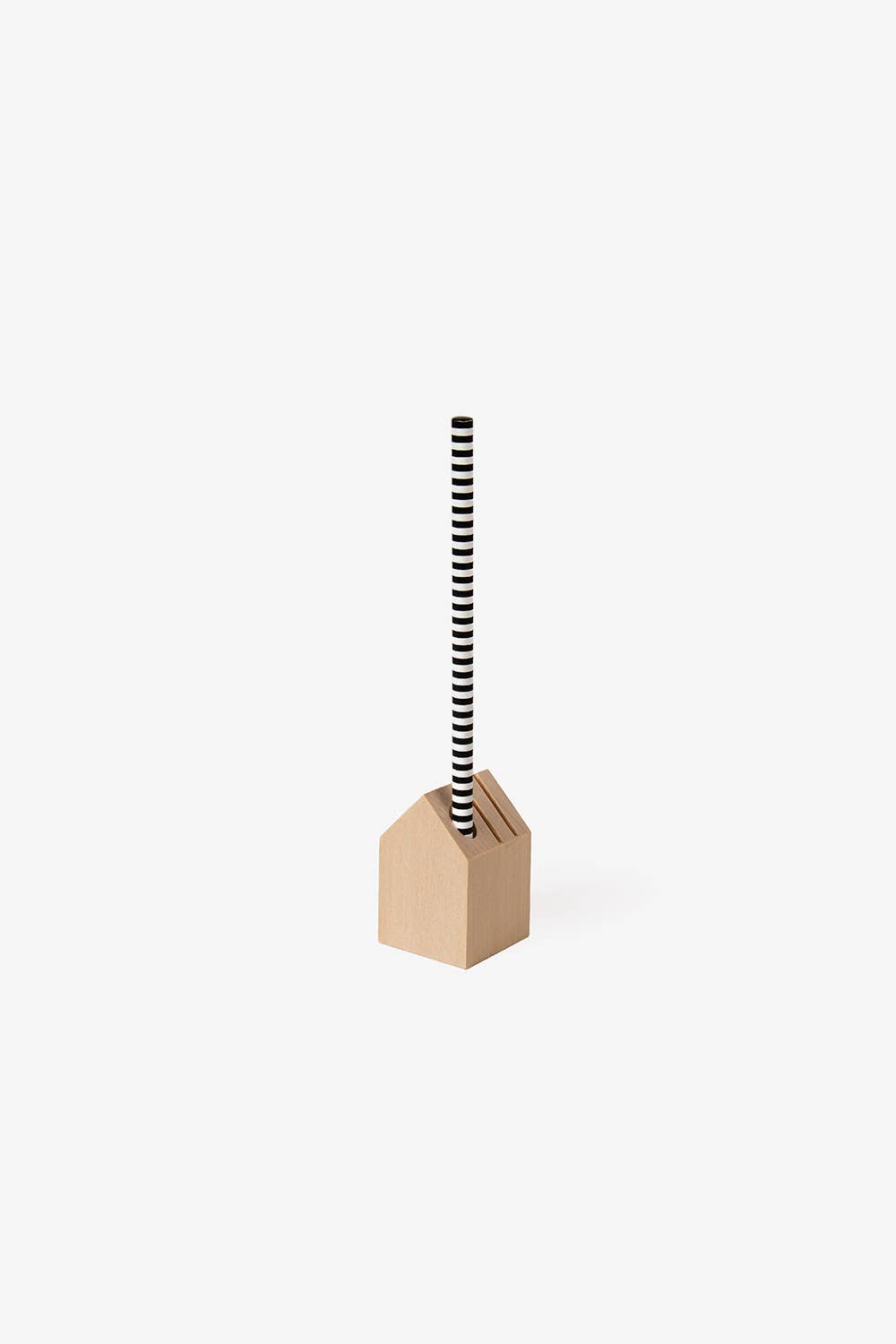 Wooden houses card and pencil holders - Christmas Gift