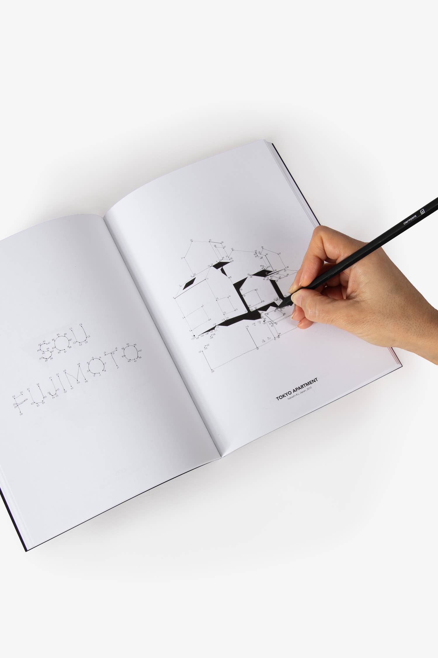 Cinqpoints Architecture Points a Relier Dot to Dot notebook