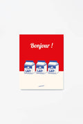 Poster Bonjour French Design Gift: 40x50 cm
