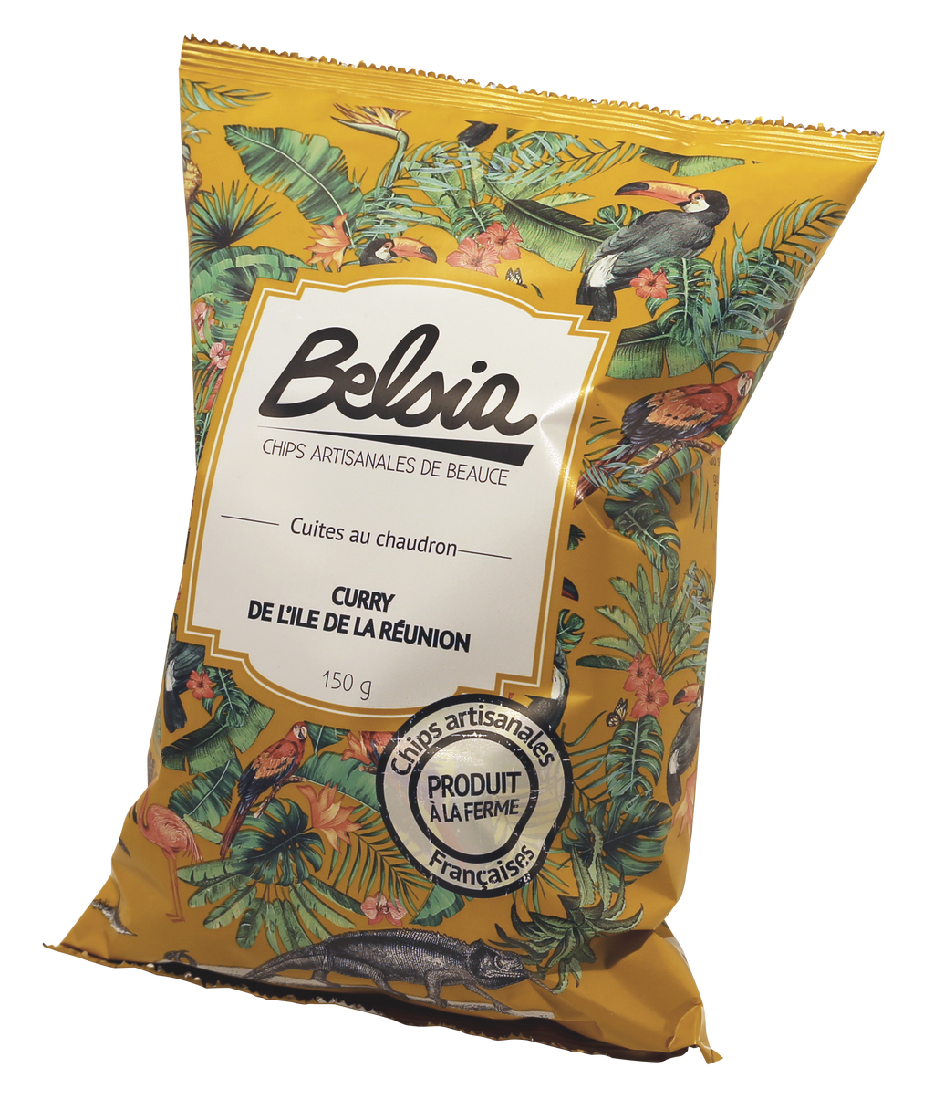 Curry chips from Reunion Island