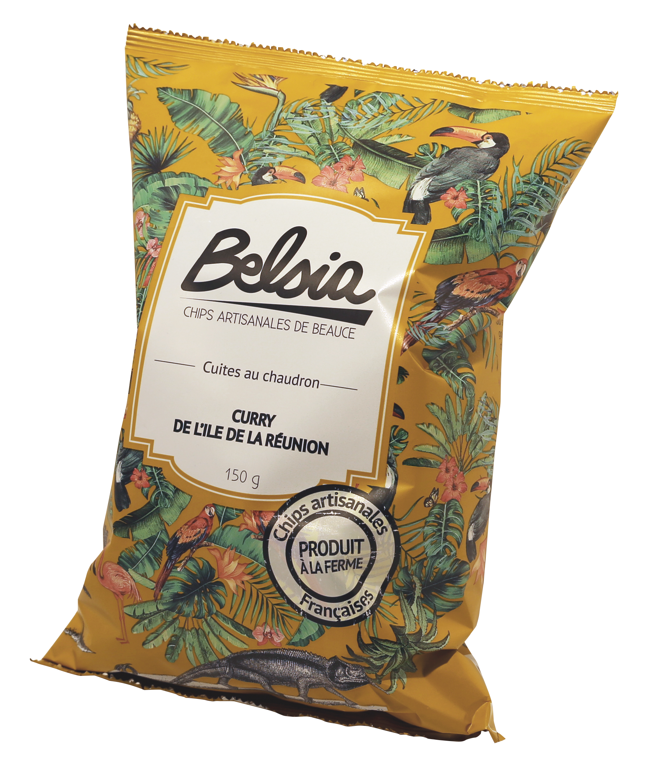 Curry chips from Reunion Island