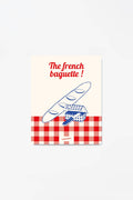 Poster French Baguette Decorative Gift Idea: 40x50 cm