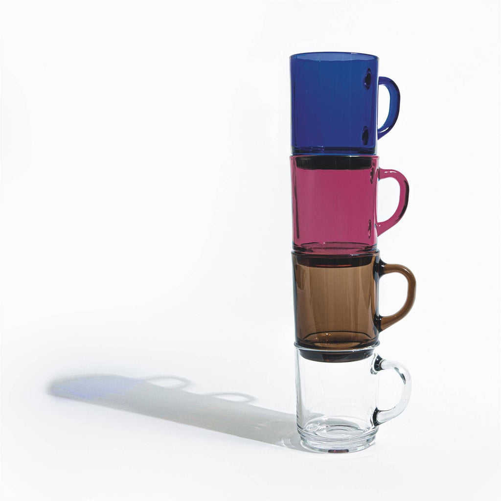 260ml Versailles Coffee Glasses - By Duralex: Clear