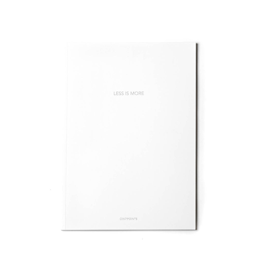 White Sketchbook with paper office back to school