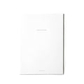 White Sketchbook with paper office back to school