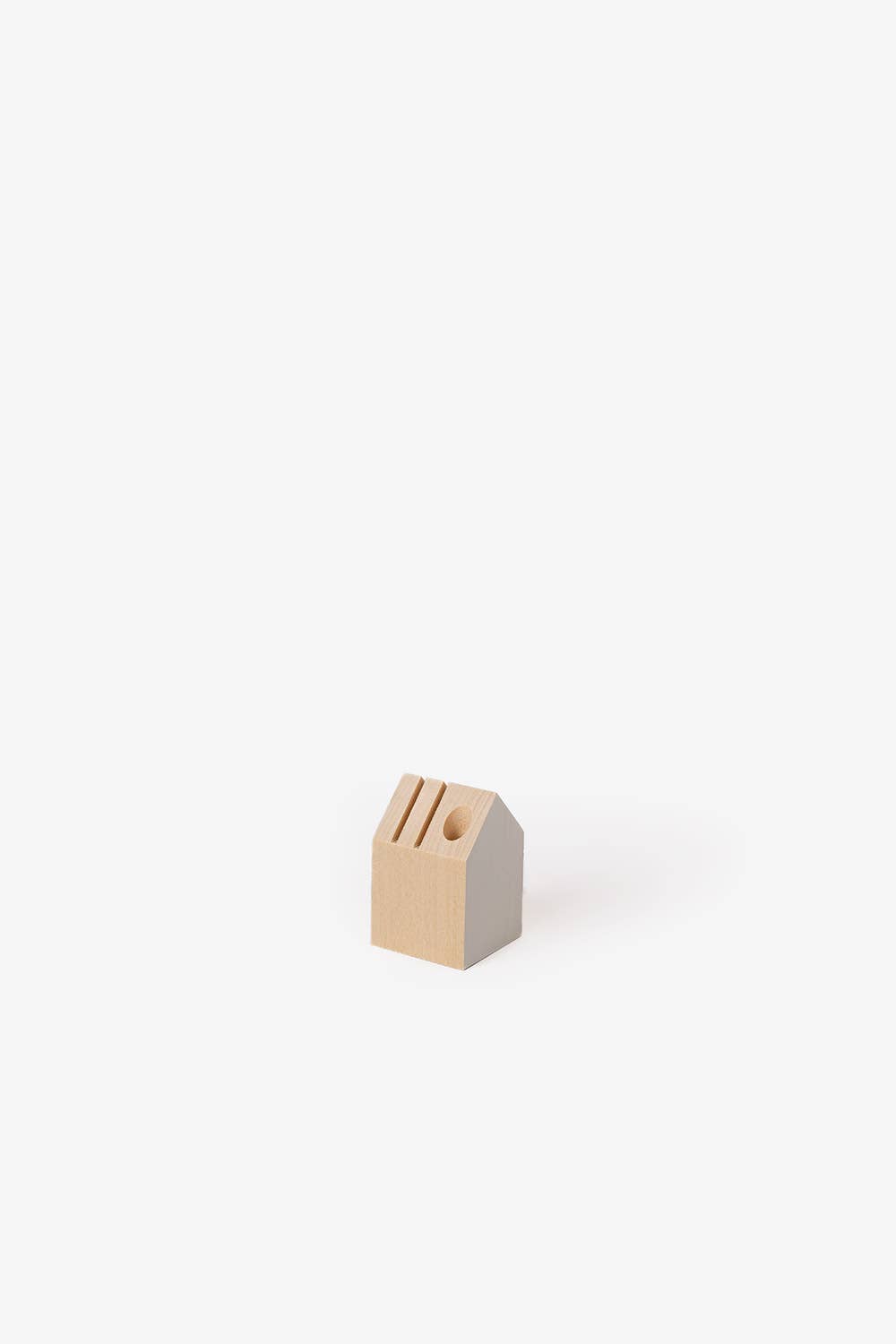 Wooden houses card and pencil holders - Christmas Gift