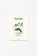Poster A la Vôtre French Design Decorative Gift: 40x50 cm