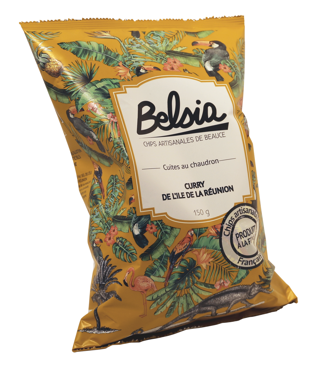 Curry chips from Reunion Island