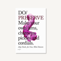 Do Preserve, Guide to Making Jam, Chutney, Pickles, Cordials: Paperback