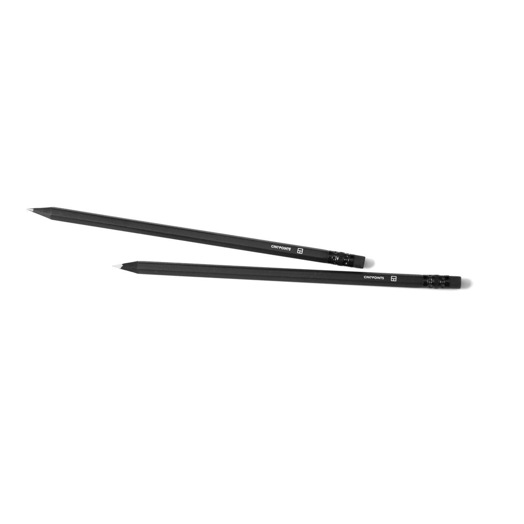 Pencils Duo with a black and a white lead Museum