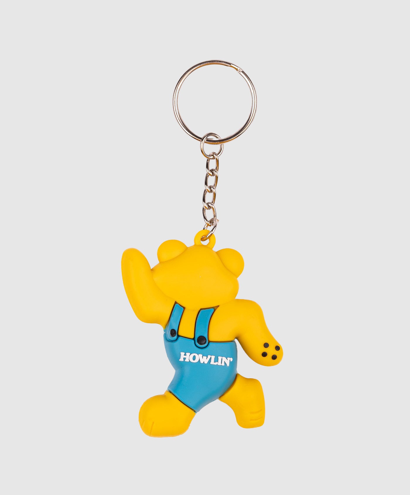 Shaggy Bear Keychain
