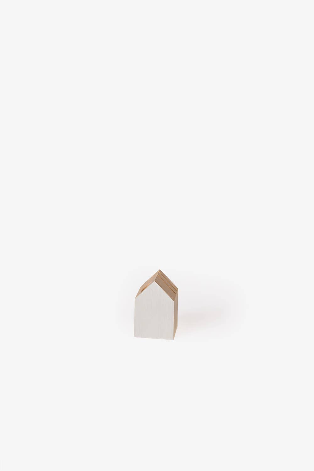Wooden houses card and pencil holders - Christmas Gift