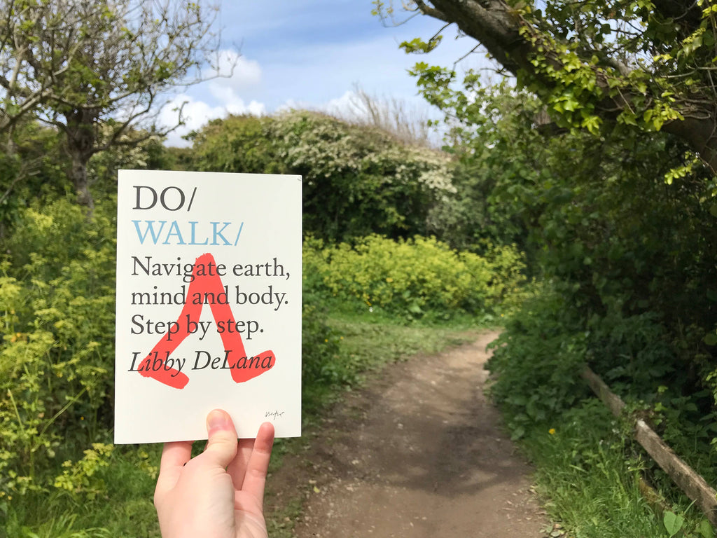 Do Walk Book, Guide for Mindful Walkers: Paperback