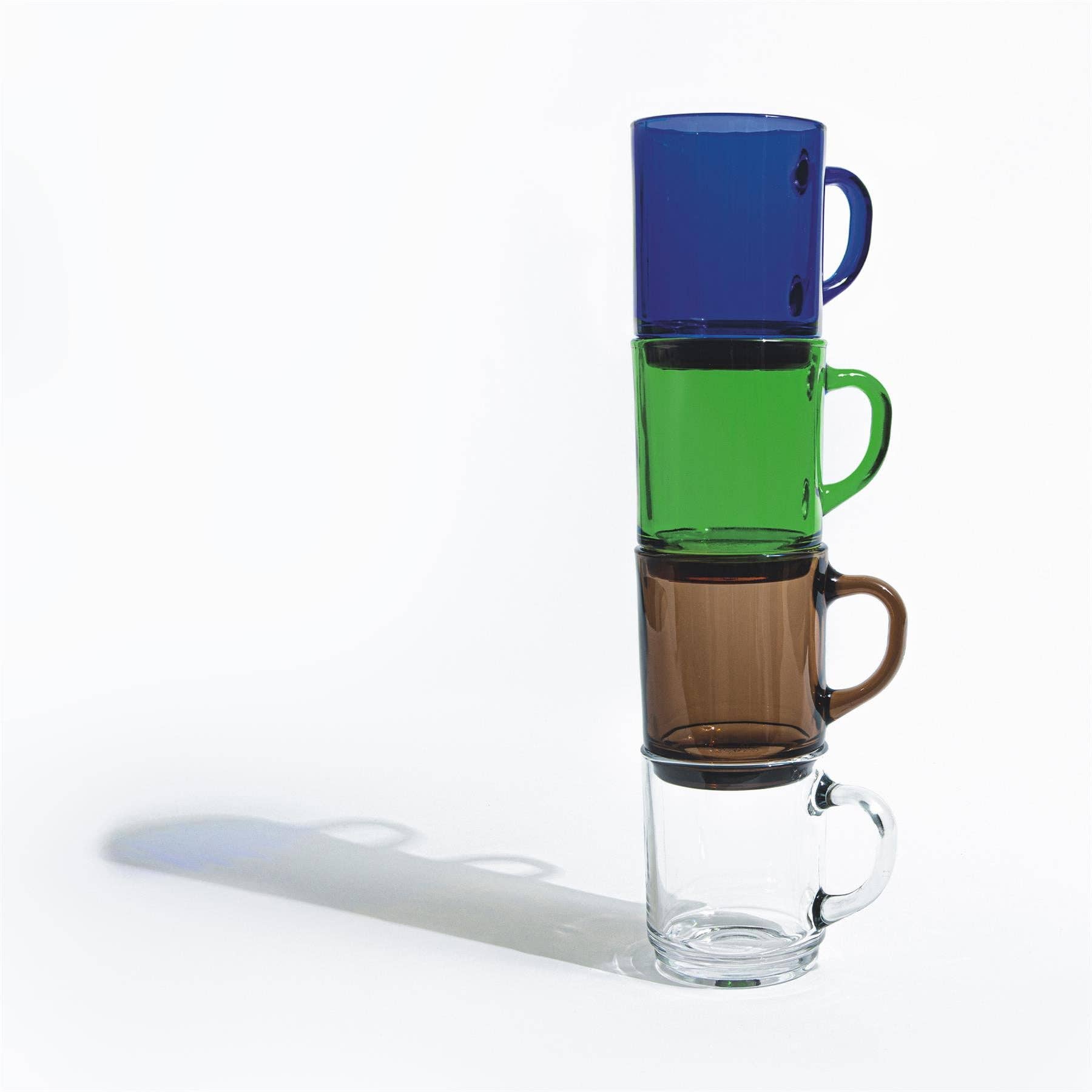 260ml Versailles Coffee Glasses - By Duralex: Clear