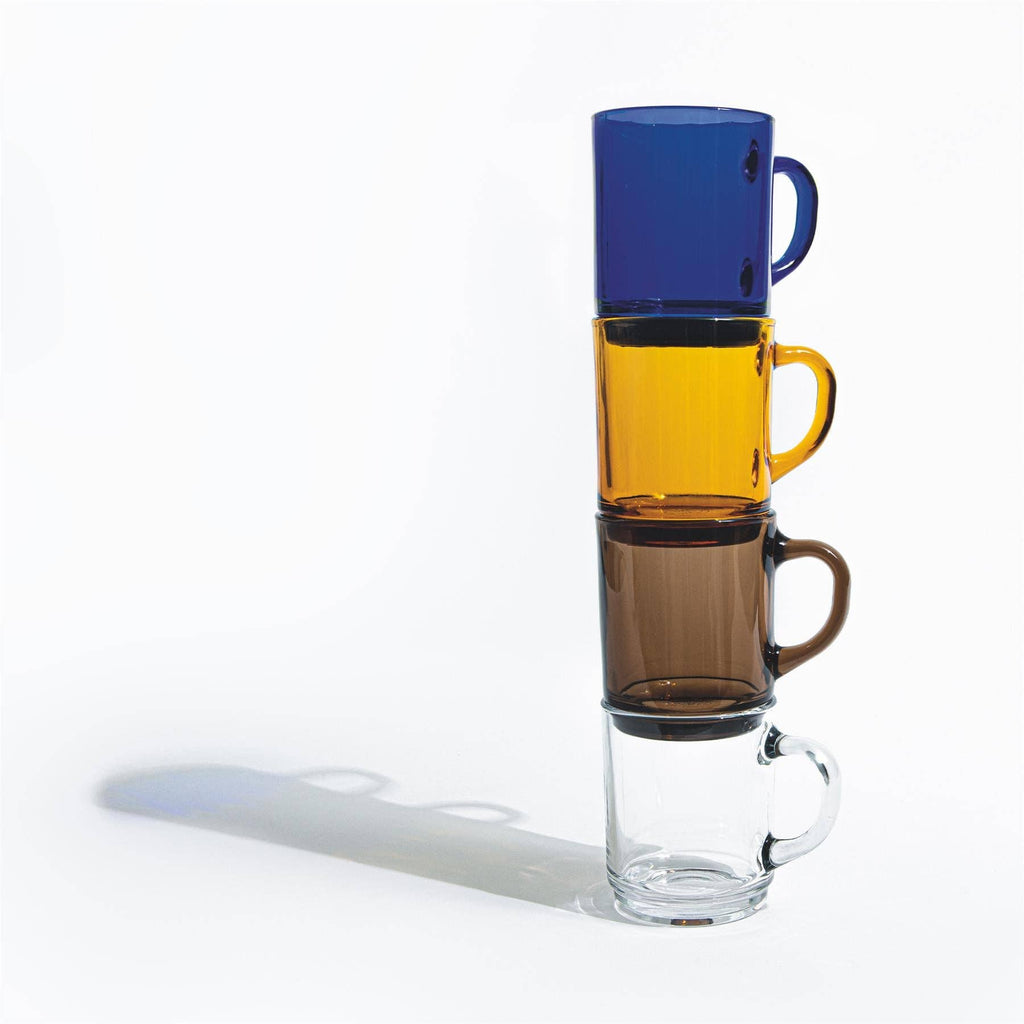 260ml Versailles Coffee Glasses - By Duralex: Clear