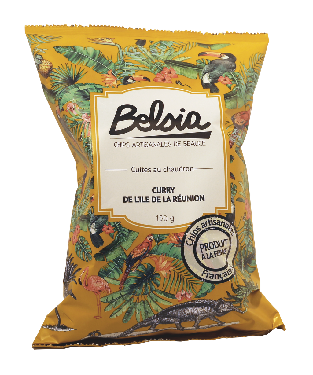 Curry chips from Reunion Island