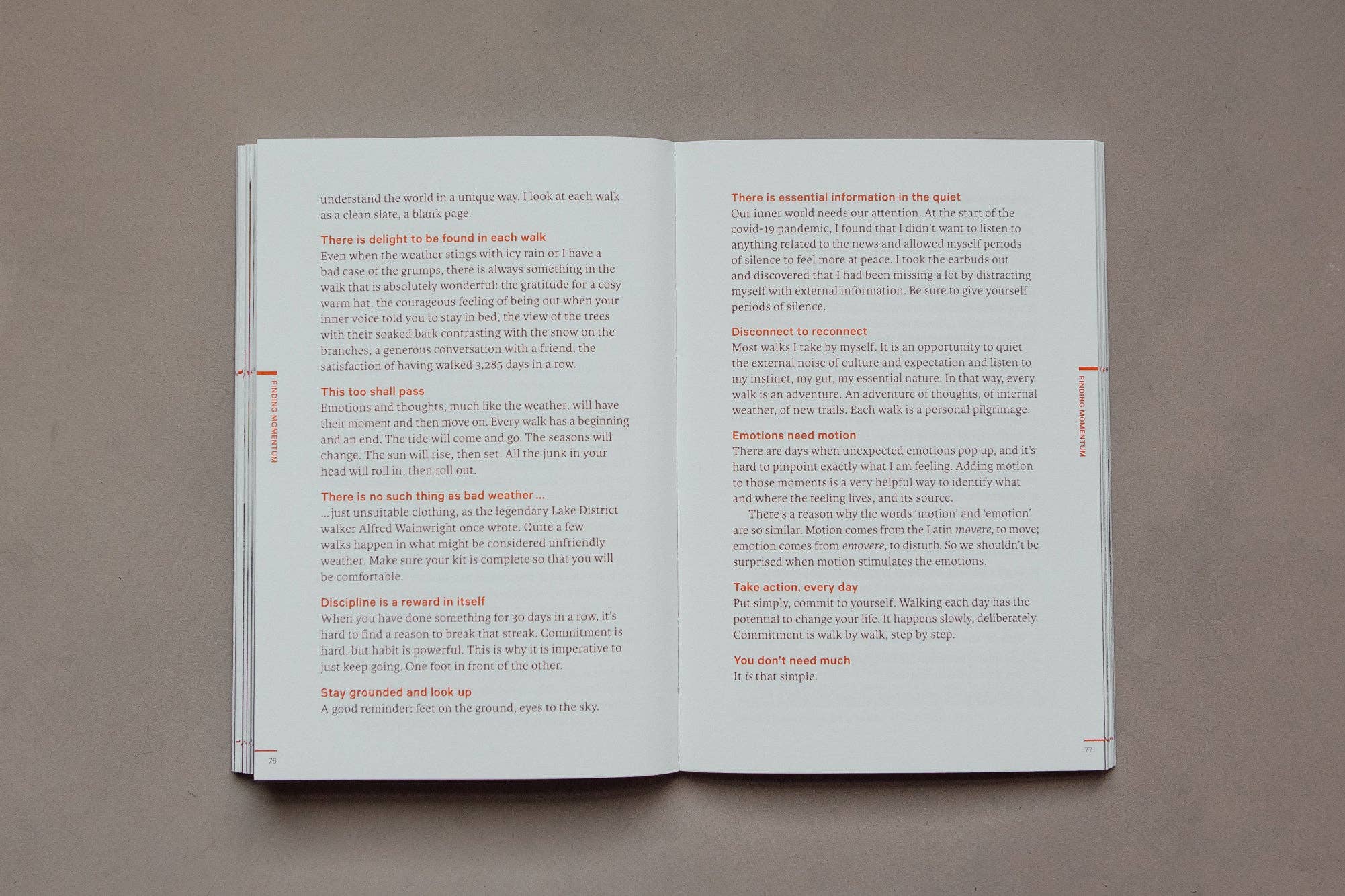 Do Walk Book, Guide for Mindful Walkers: Paperback