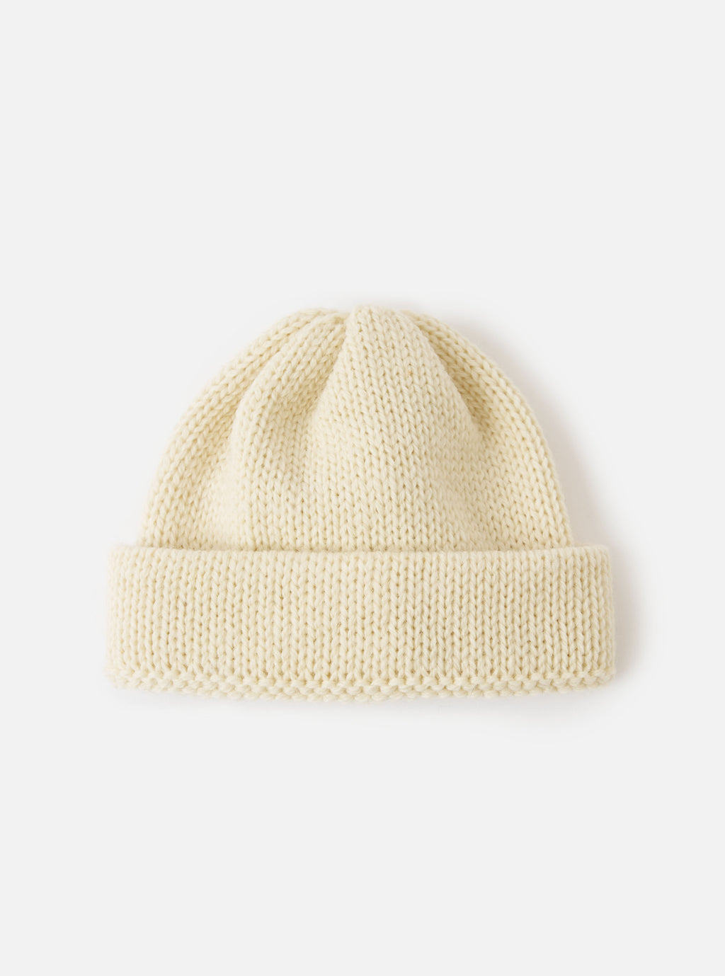 SHORT WATCH CAP - ECRU