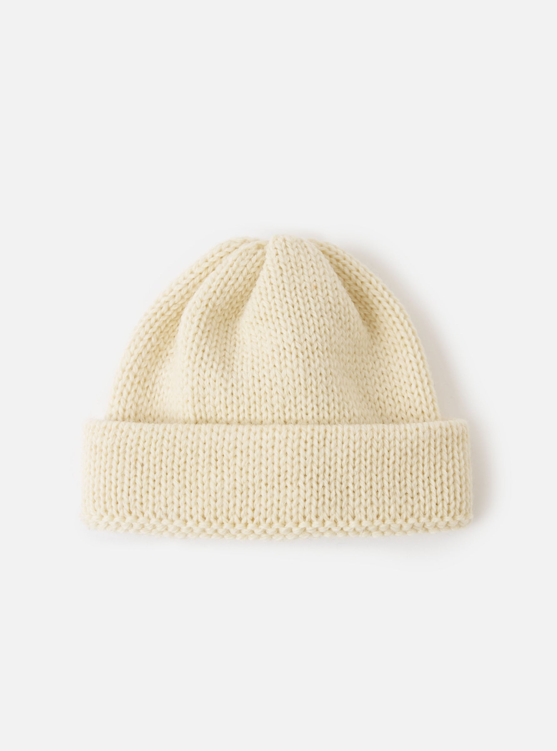 SHORT WATCH CAP - ECRU