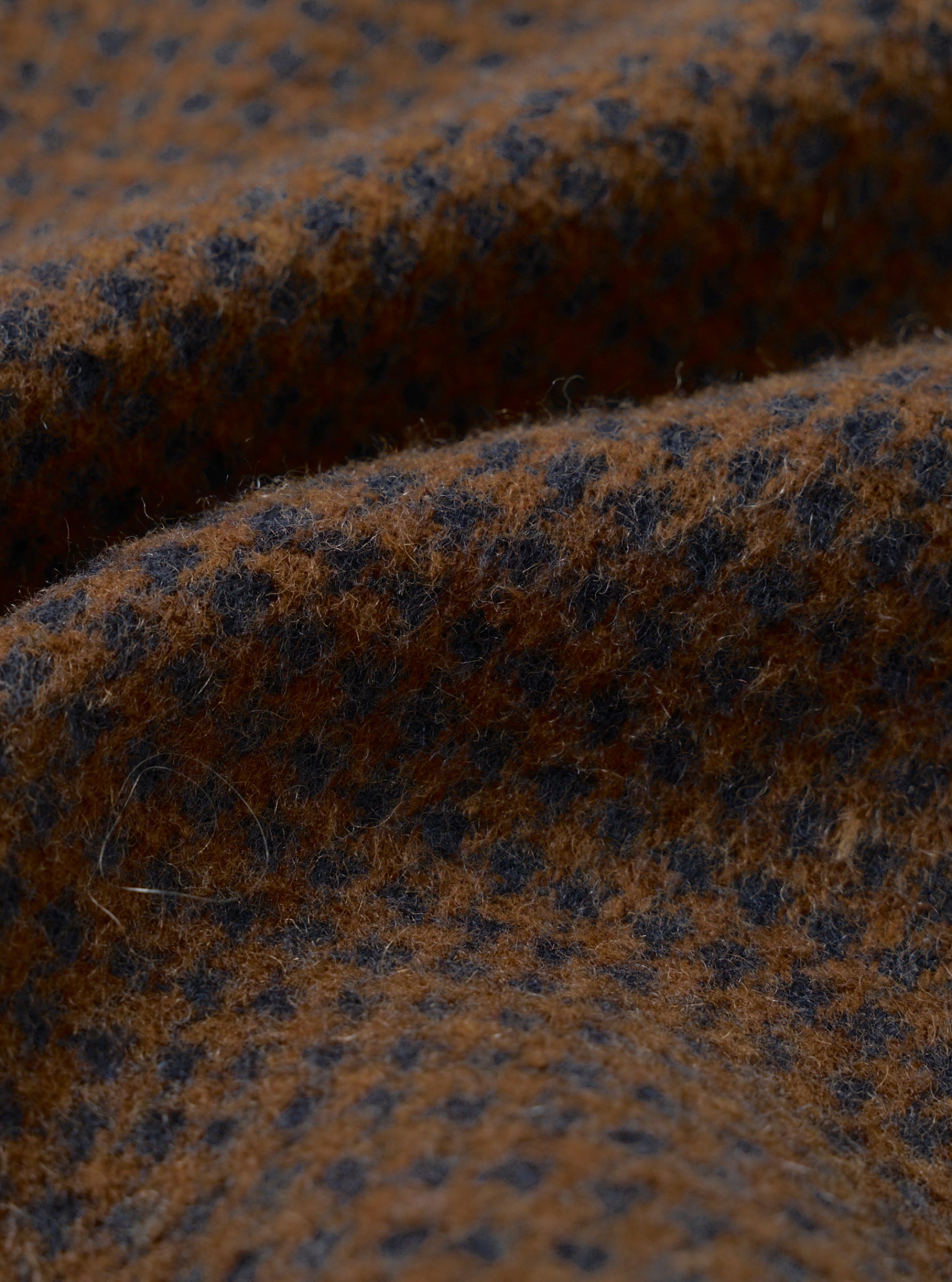 STAN COAT - NAVY/BROWN