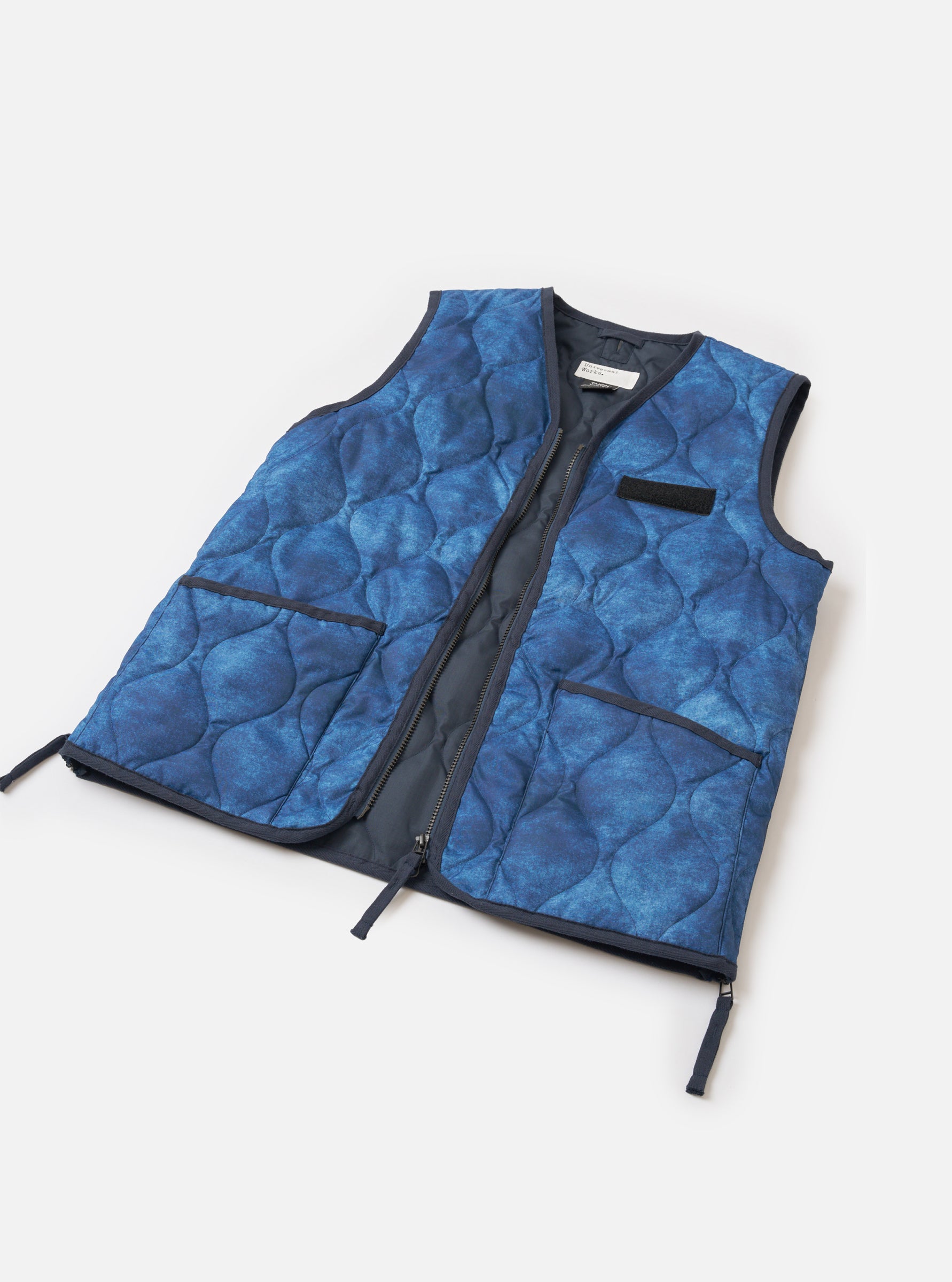 DOWN CR RAF JACKET - NAVY/CLOUD CAMO