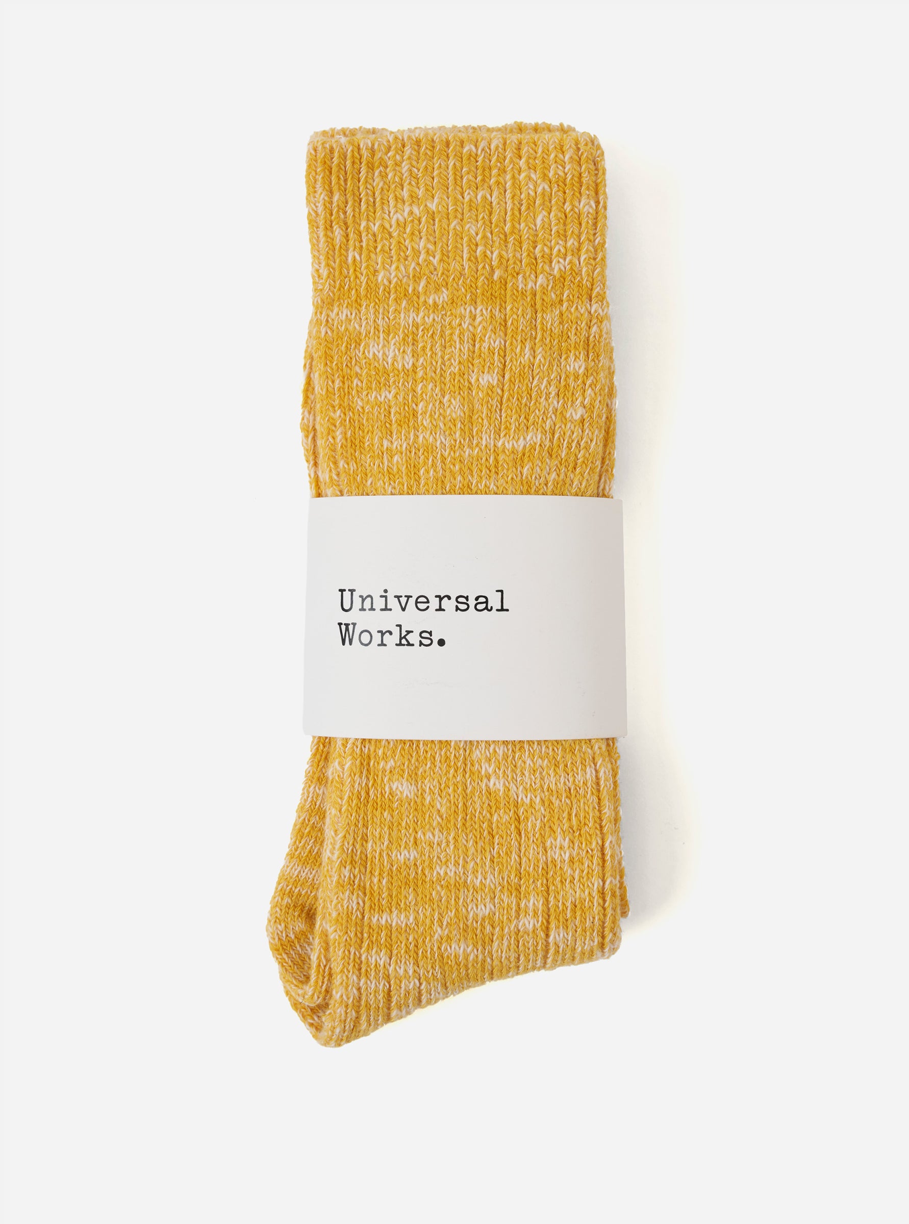 SLUB SOCK - YELLOW
