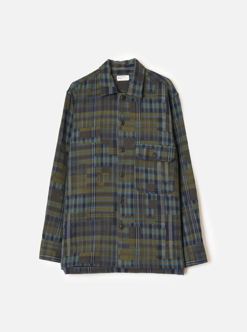 FATIGUE SHIRT - OLIVE SHADOWS CHECK