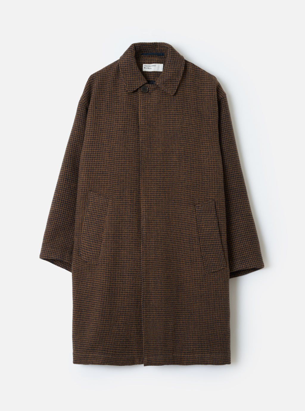 STAN COAT - NAVY/BROWN