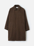 STAN COAT - NAVY/BROWN