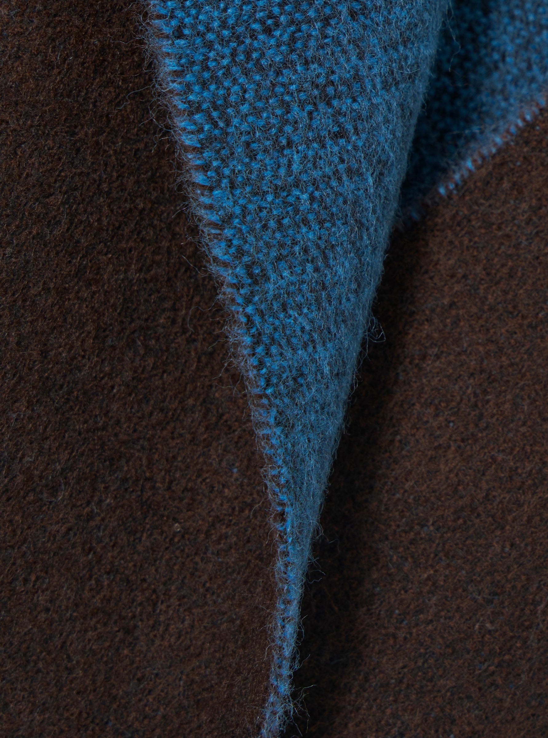 SCARF - BLUE/BROWN