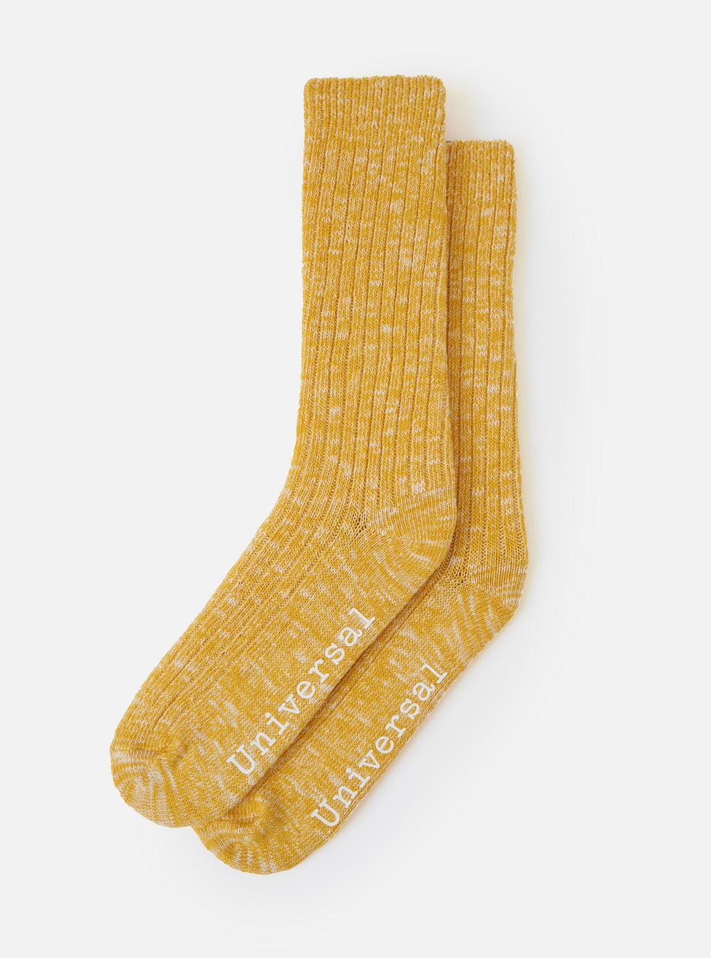 SLUB SOCK - YELLOW