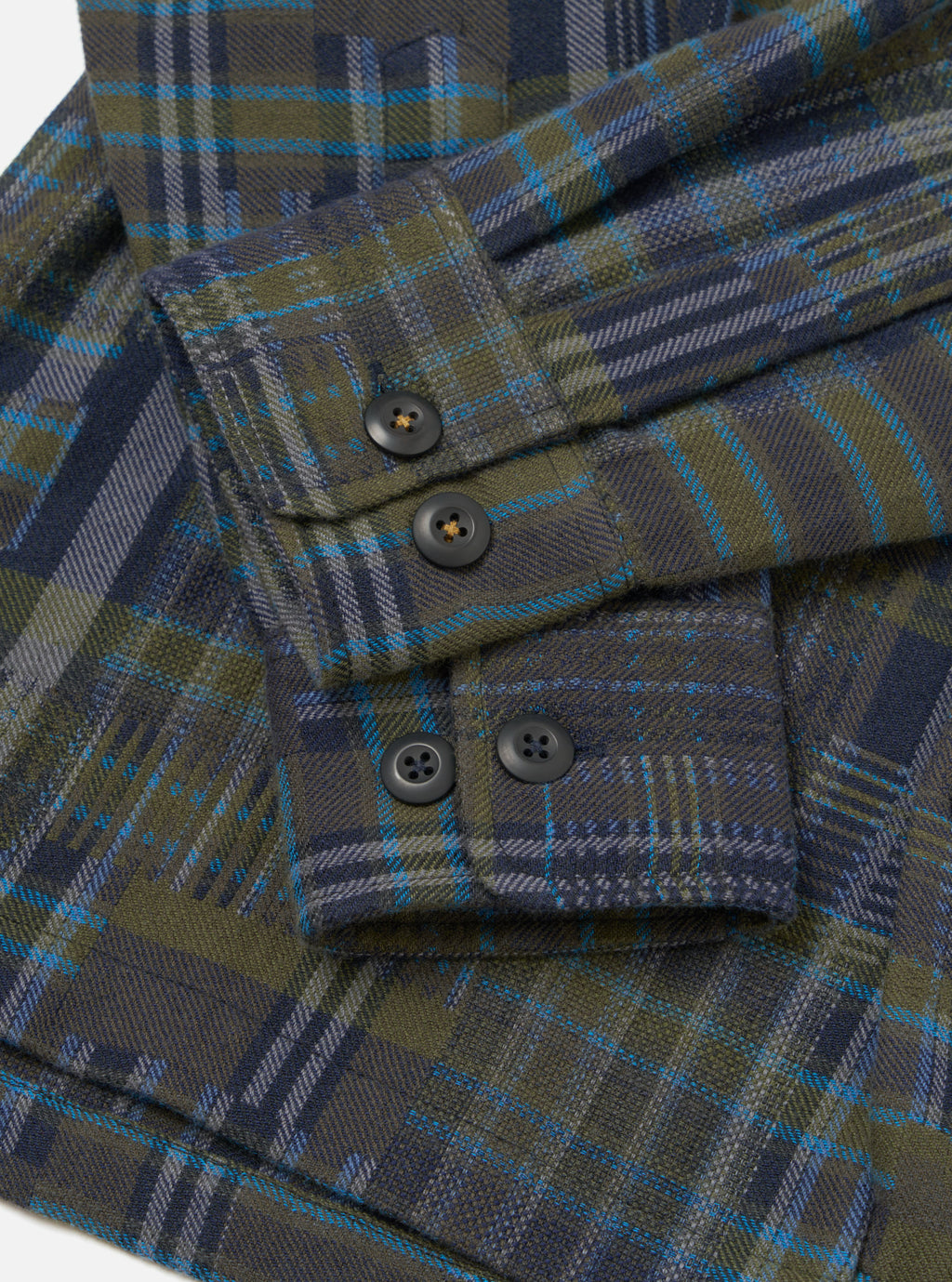 FATIGUE SHIRT - OLIVE SHADOWS CHECK