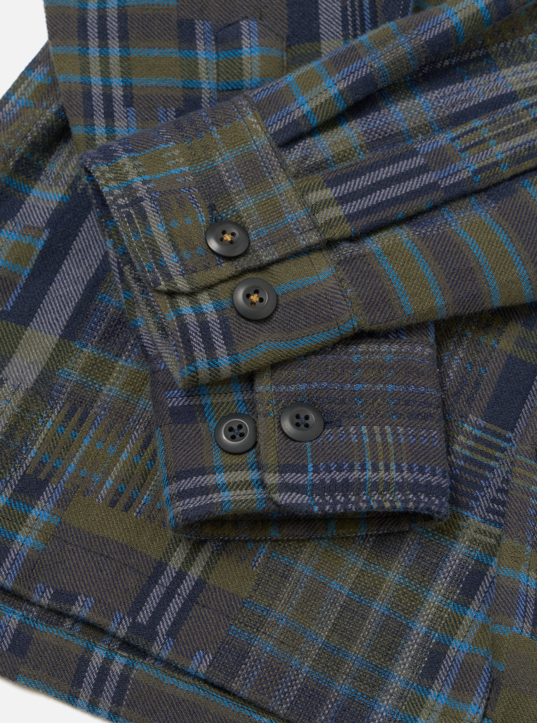 FATIGUE SHIRT - OLIVE SHADOWS CHECK