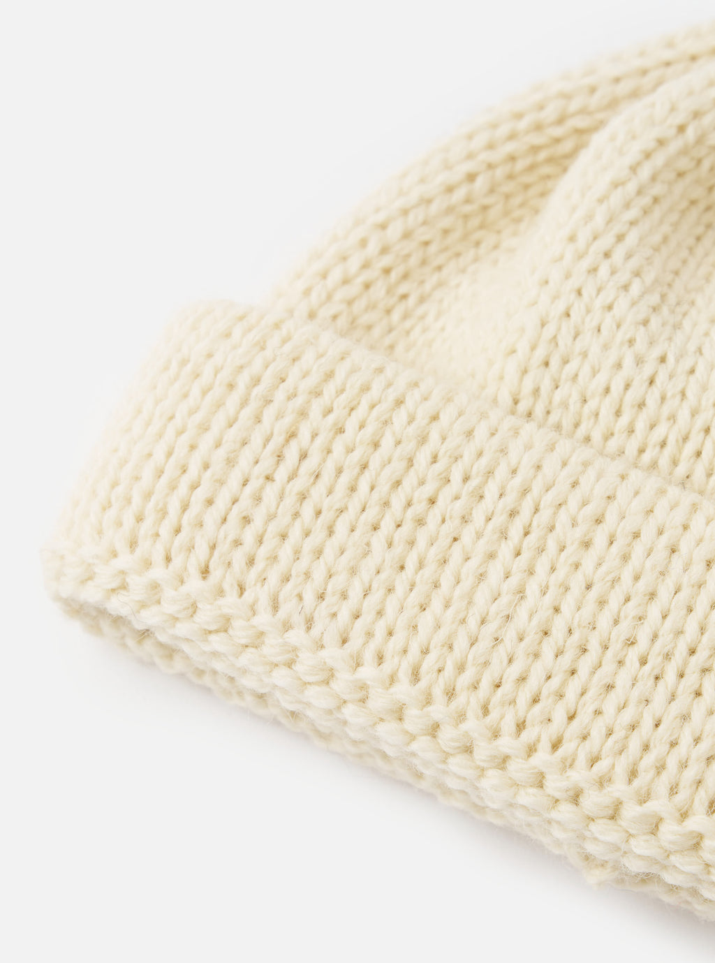 SHORT WATCH CAP - ECRU