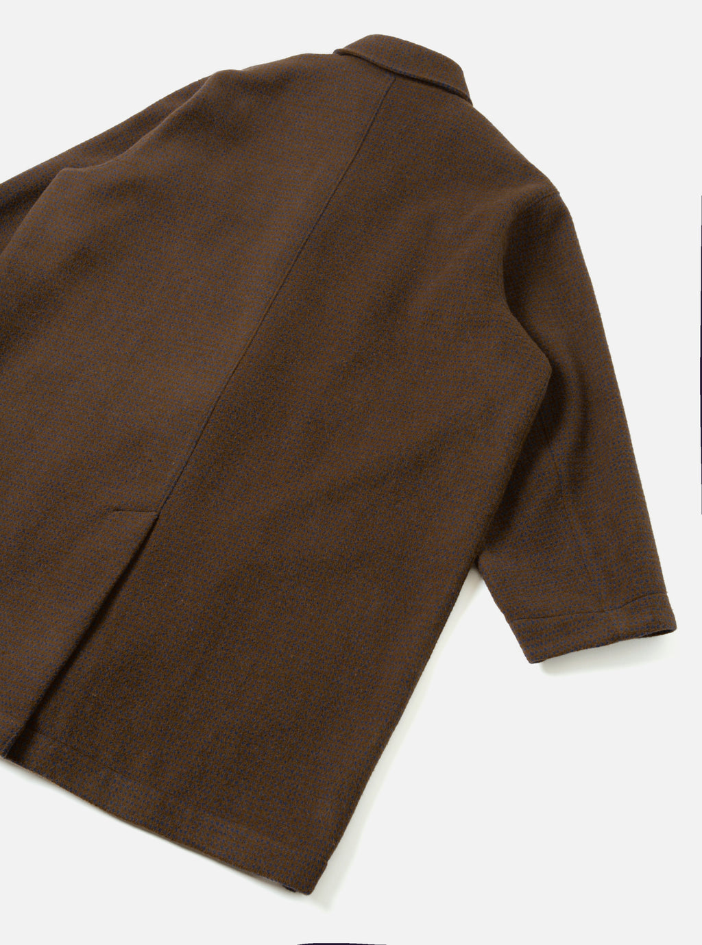 STAN COAT - NAVY/BROWN