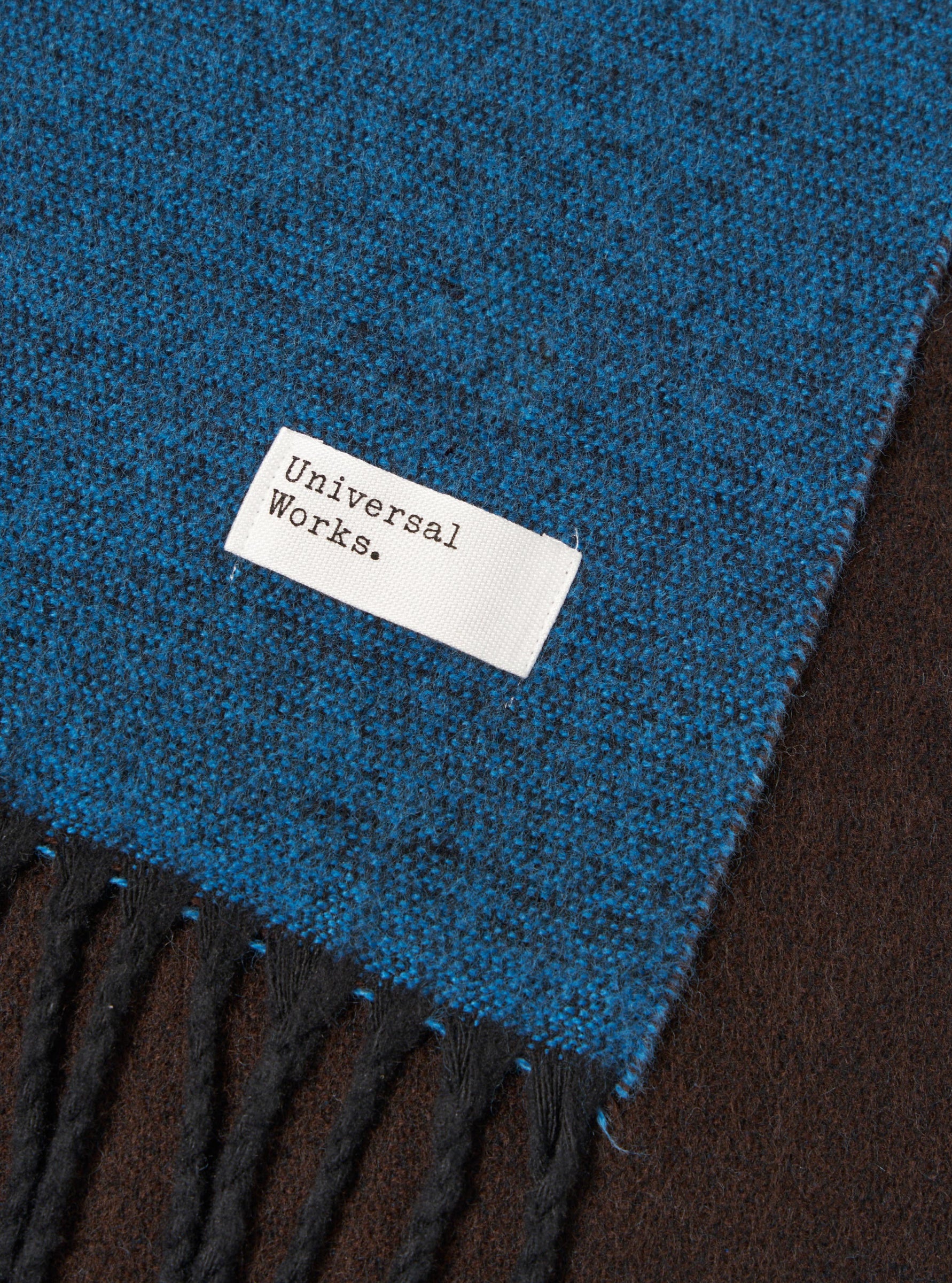 SCARF - BLUE/BROWN