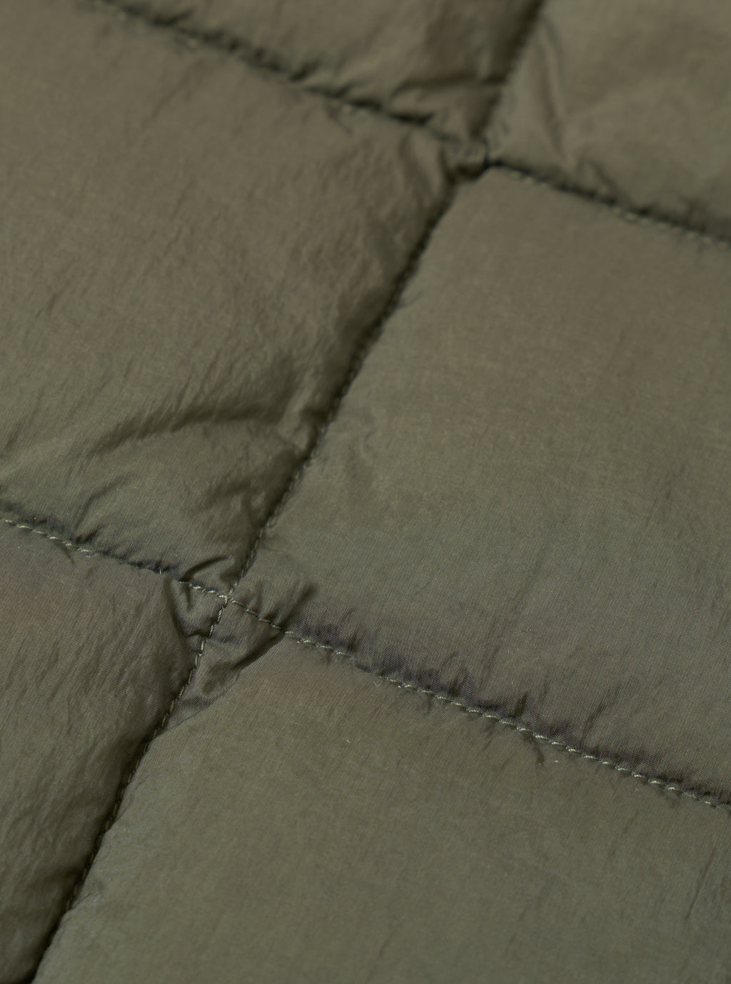 DOWN CARDIGAN - OLIVE