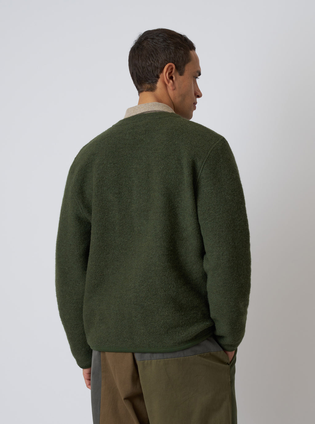 CARDIGAN - OLIVE