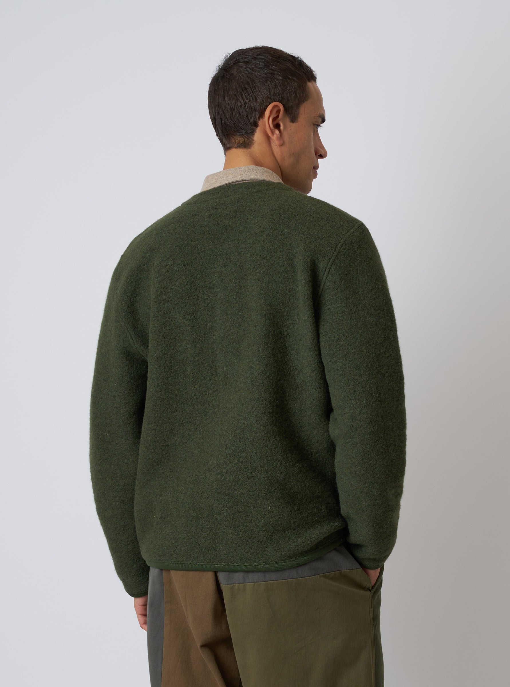 CARDIGAN - OLIVE
