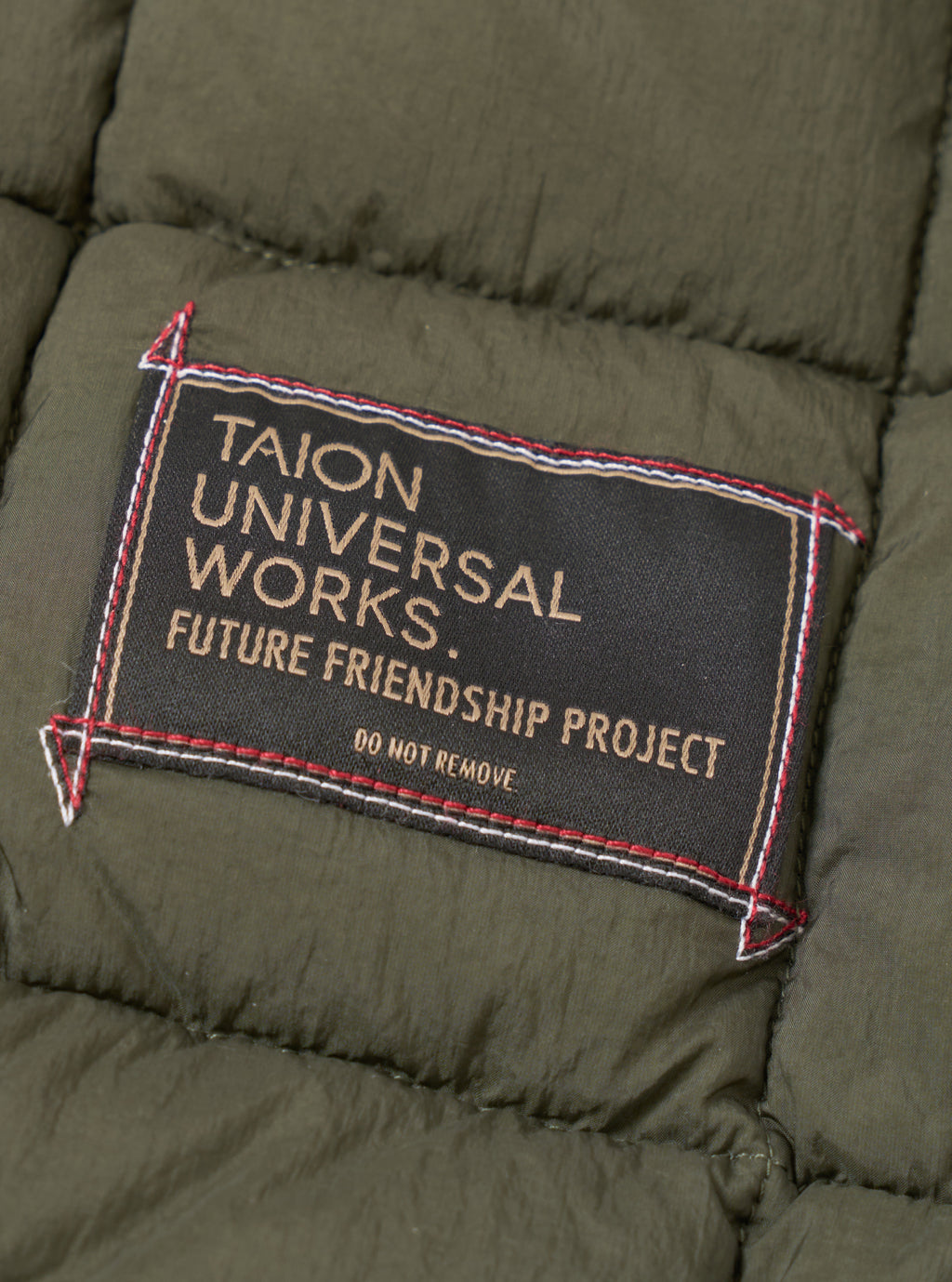 DOWN CARDIGAN - OLIVE