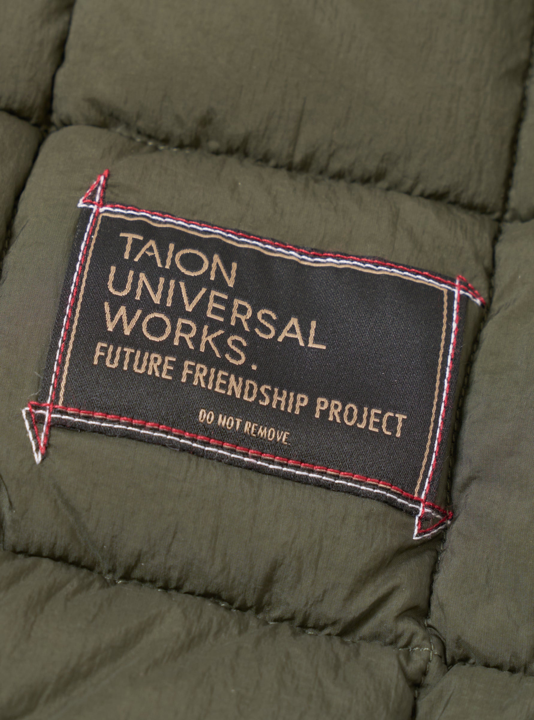 DOWN CARDIGAN - OLIVE