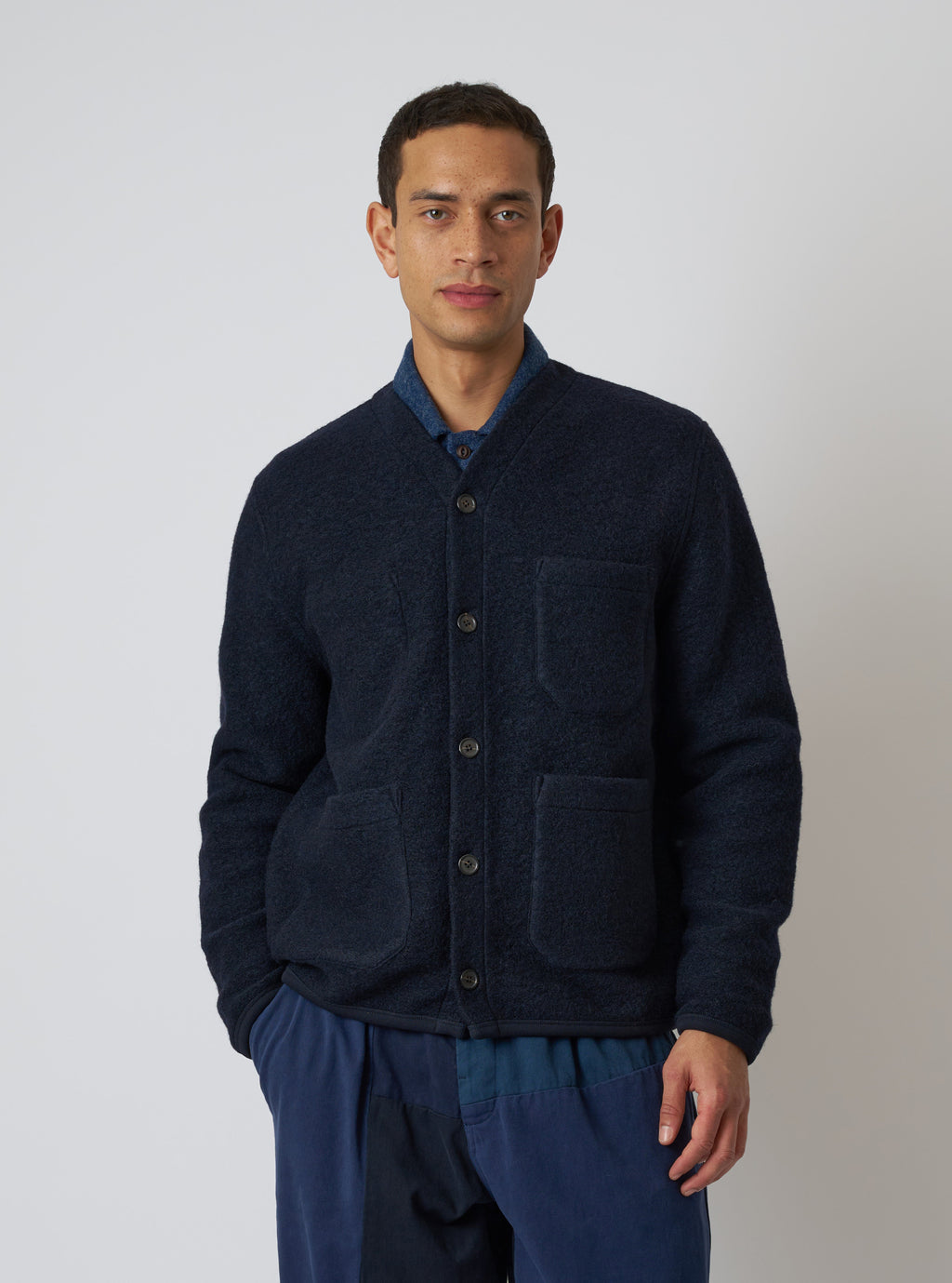 CARDIGAN - NAVY