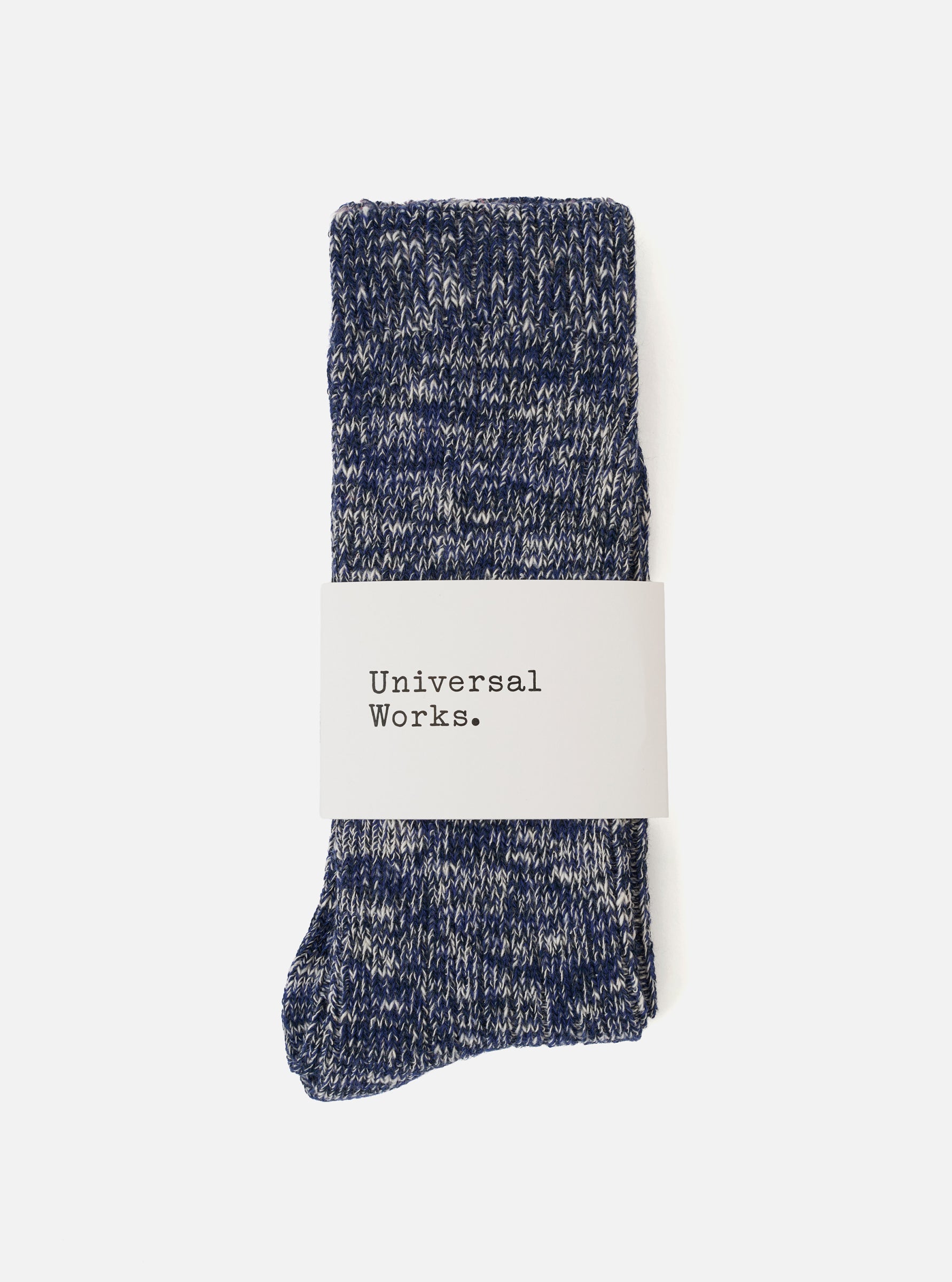 SLUB SOCK - NAVY