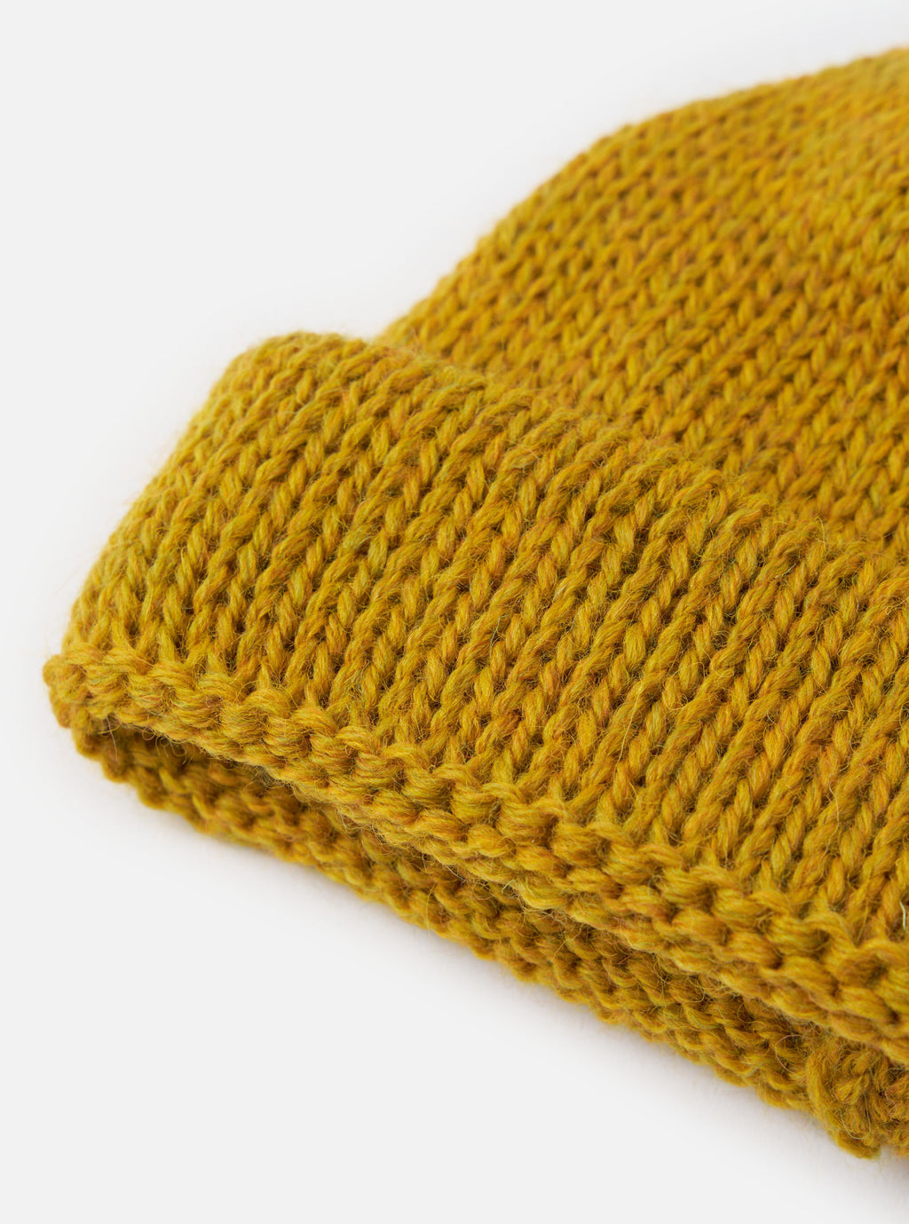 SHORT WATCH CAP - MUSTARD