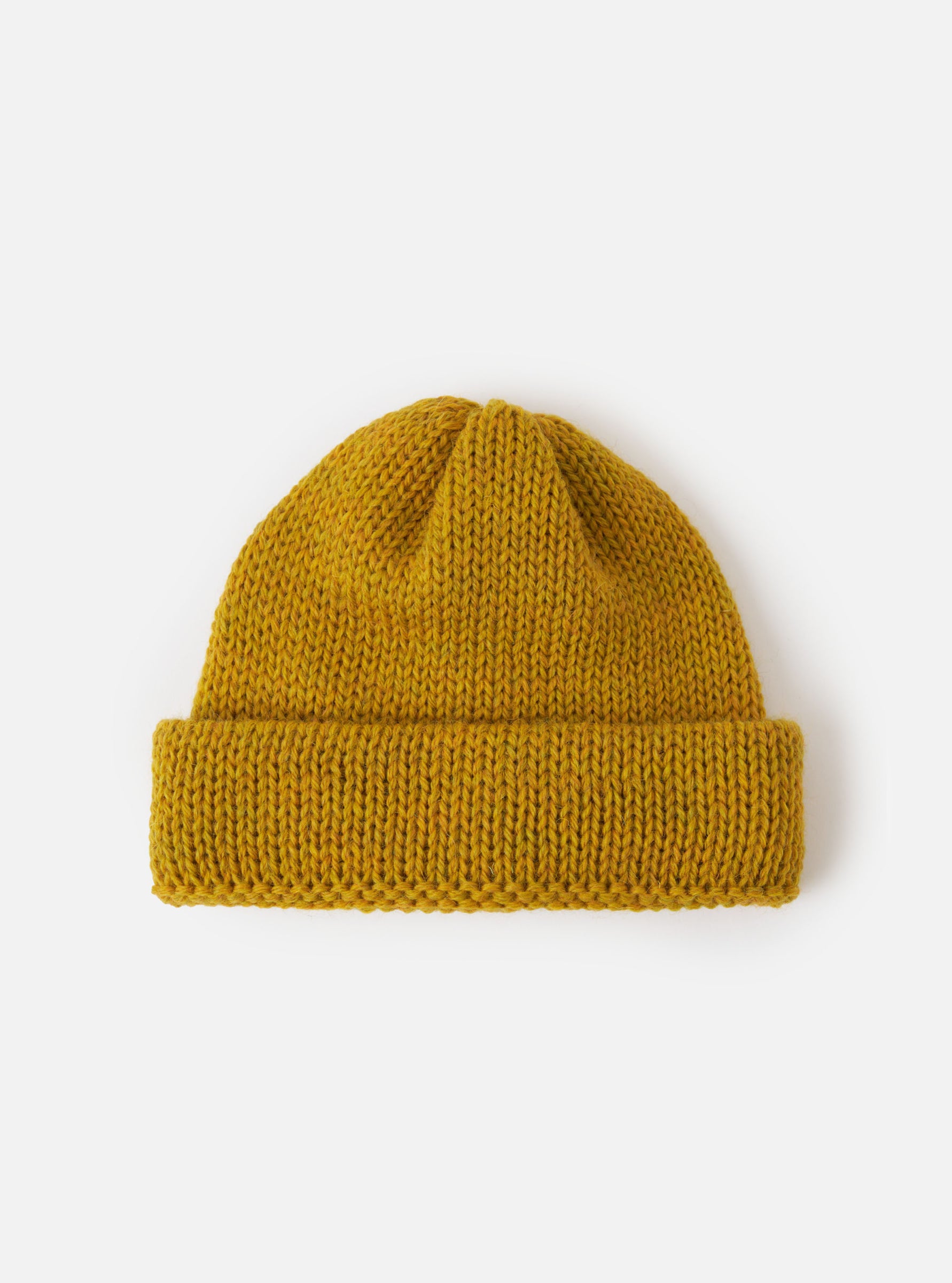 SHORT WATCH CAP - MUSTARD